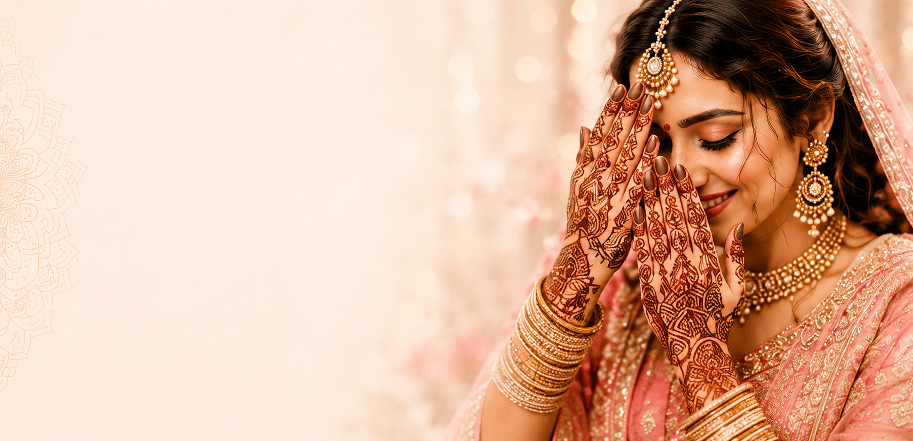 Bridal mehndi celebration