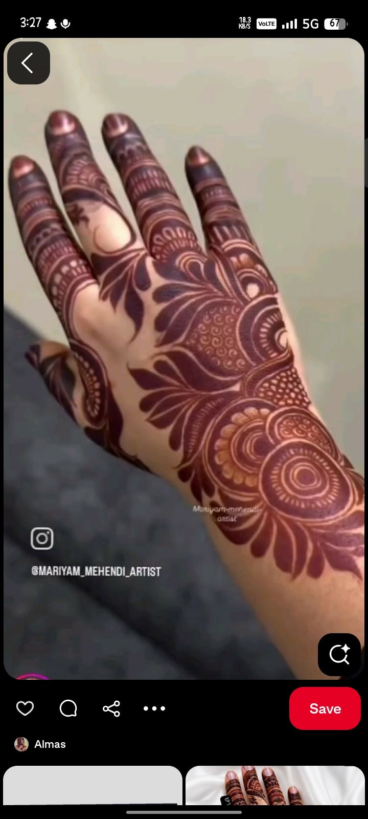 Sabbo mehndi art portfolio