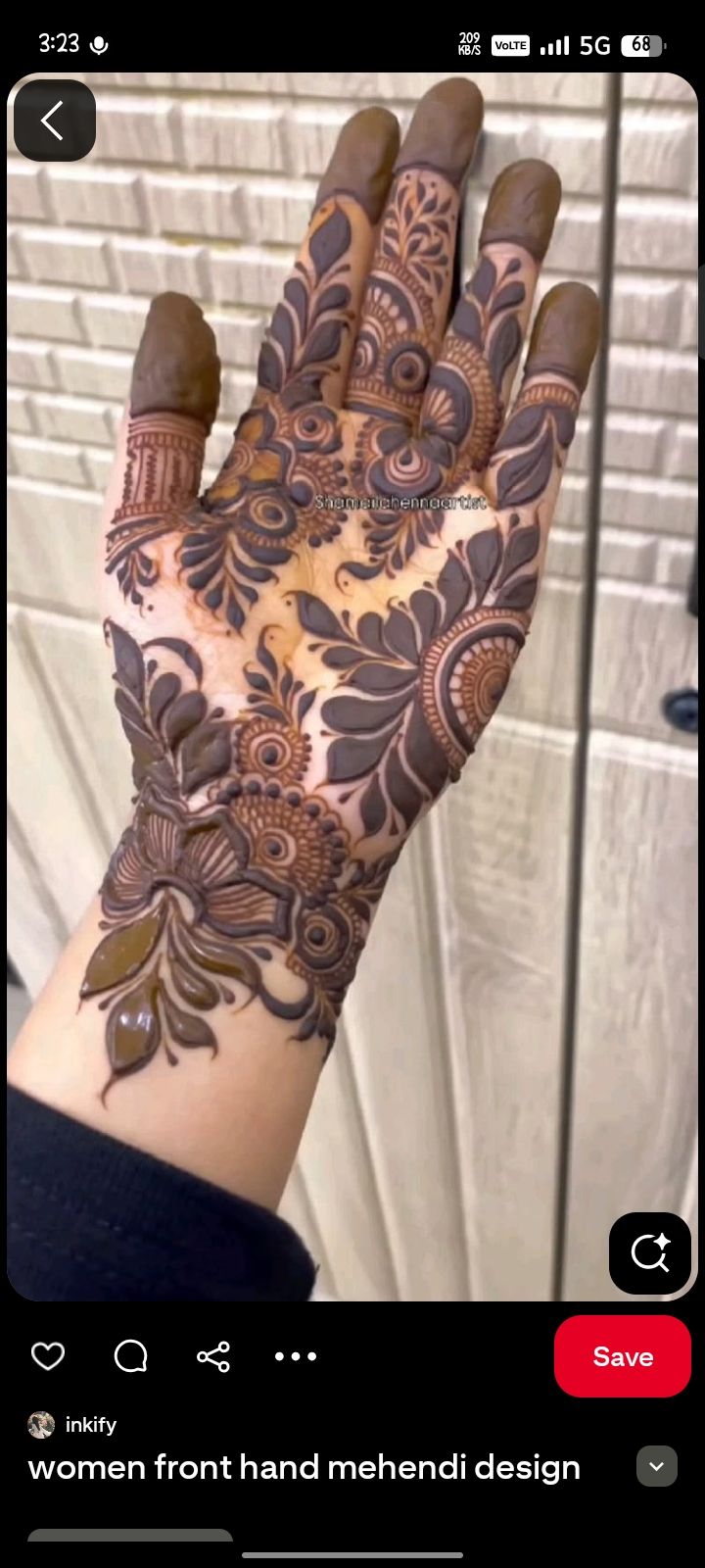 Sabbo mehndi art portfolio